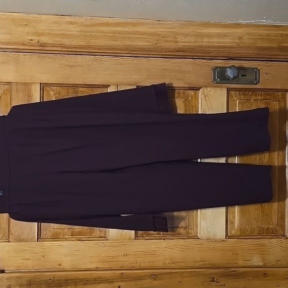 Vintage 90's Jessica Howard Wine Pants And Jacket 10P - Picture 6 of 7